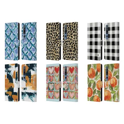 OFFICIAL HALEY BUSH PATTERN PAINTING LEATHER BOOK WALLET CASE FOR XIAOMI PHONES