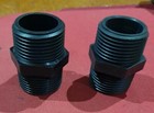 Hex Nipple 3/4" Male Pipe Thread to 3/4" Male Pipe Thread Polypropylene P# 3-M34