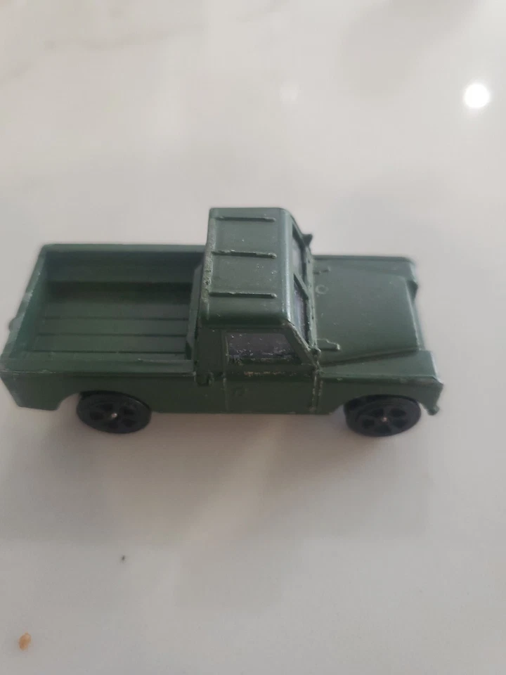 Corgi Juniors Whizz Wheels Green Metallic Land Rover Pick Up Truck - Image 3 of 4