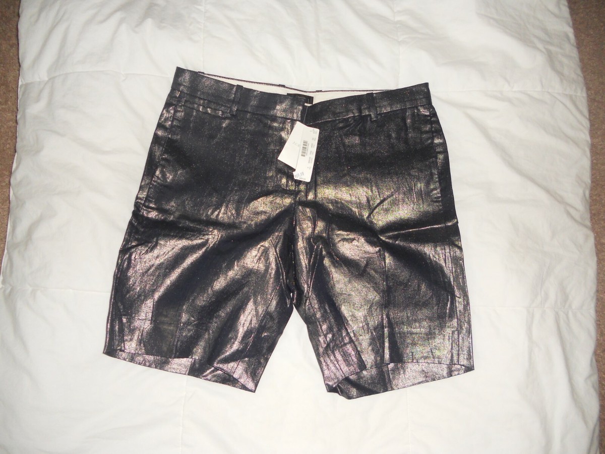 j crew linen bermuda shorts