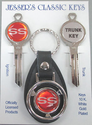 Chevrolet Red SS SUPER SPORT Deluxe Classic Keys Set 1962 1963