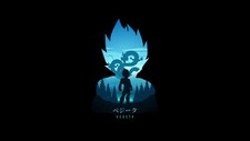 Anime vegeta dragon ball anime dark black oled Stitched Gaming Mat Desk 22337
