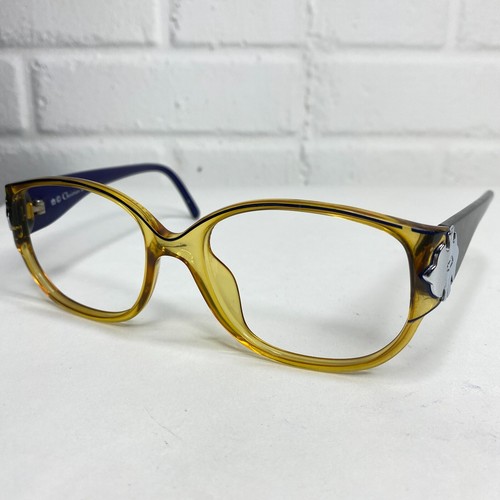 Christian Dior 2419 50 5617 Blue Yellow Women's Sunglasses Eyeglass