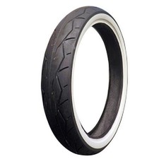 Vee Rubber 26 White Wall Front Tire 12050-26 Harley Road King Street Glide Cvo