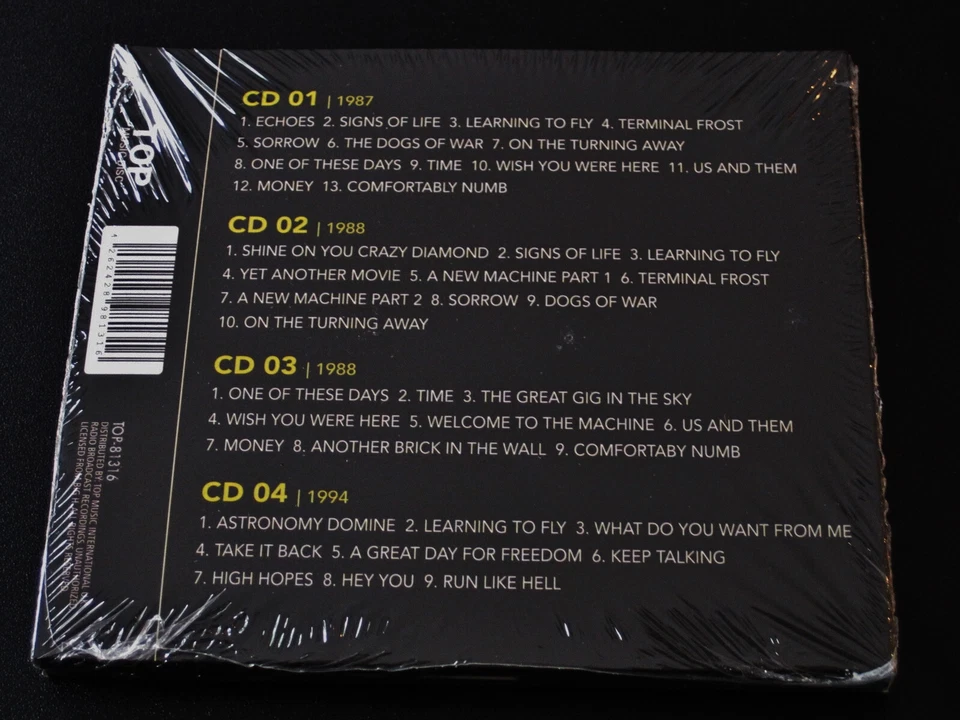 Pink Floyd: Radio Transmissions - Broadcast Recordings 1987-1994 4 CD Set UK NEW - Image 4 of 4