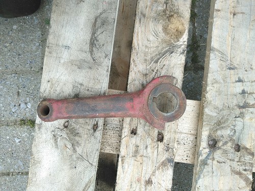 IHC Mc Cormick D214 215 217 219 Vorderachse Lenkhebel Fahrtrichtung links - Bild 4 von 4