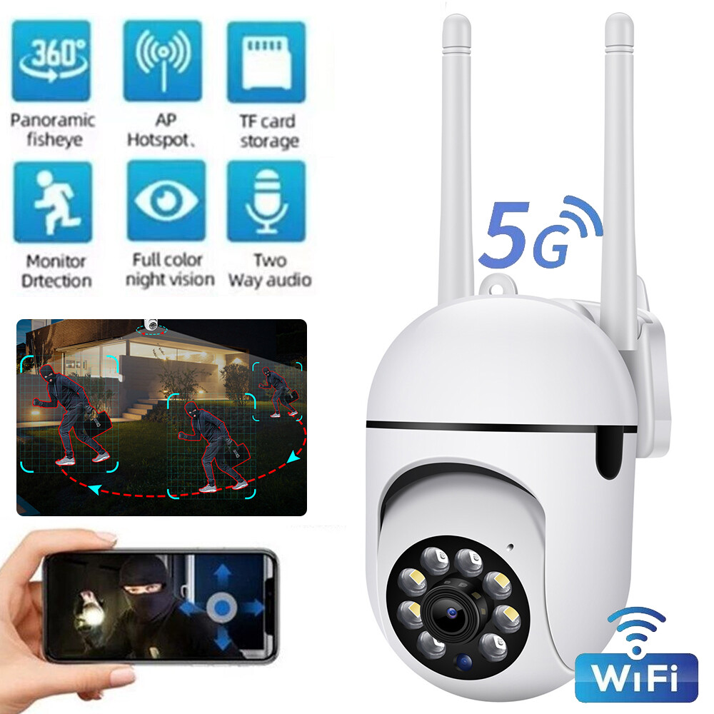 1080P Wifi Wireless Security Camera System Outdoor Smart Home Night Vision Cam