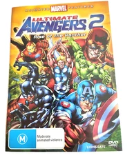 Ultimate Avengers 2: Rise of the Panther (DVD) R4 anime drama marvel Fast Posta6