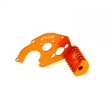 NEW STRC Aluminum Motor Plate with built in Heatsink Orange for Axial SCX24