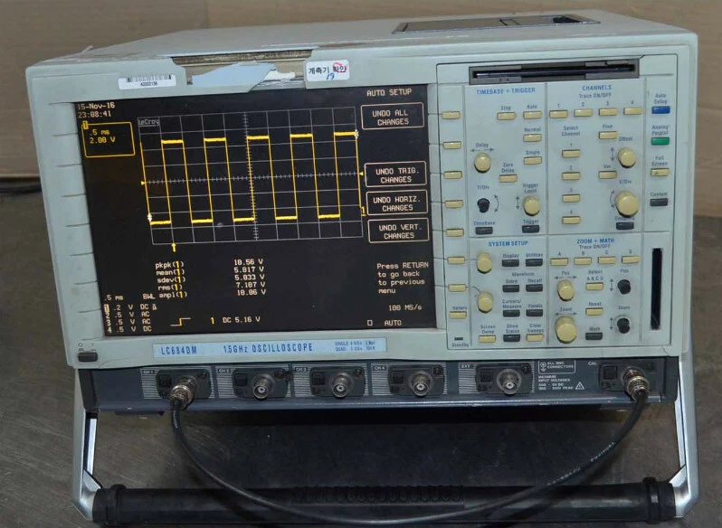 LeCroy LC684DM 1.5Ghz Oscilloscope 8 Gs/s [#A08] - Image 2 of 4
