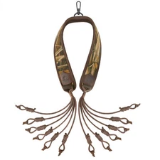 Camo 12 Drop Game Tote Carrier Bird Goose Pheasant Duck Hunting Shoulder Strap