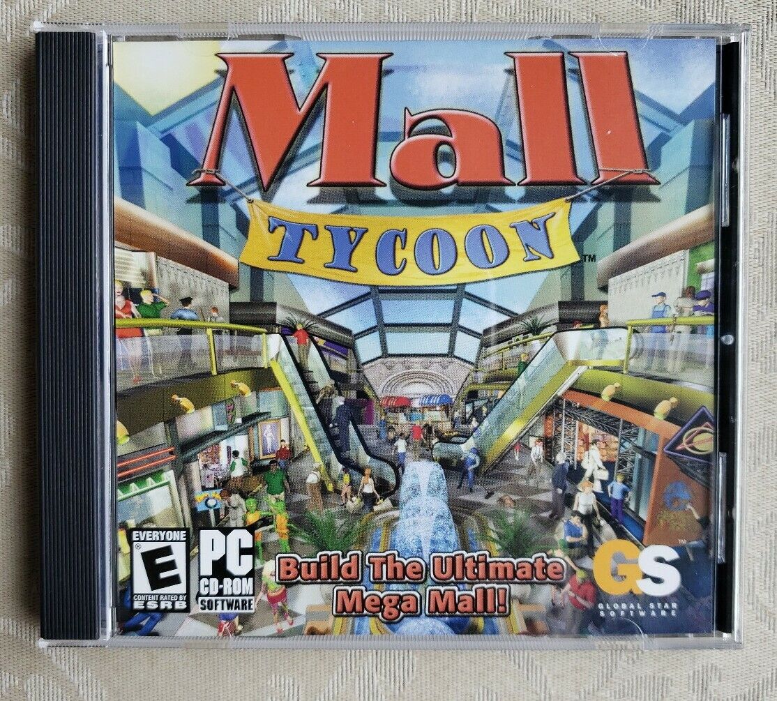 Jogo Mall Tycoon 3 Para PC - CD ROM - Taverna GameShop