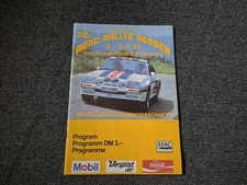 ADAC-Rallye Hessen 1983 Europameisterschaft Programmheft 59 Seiten