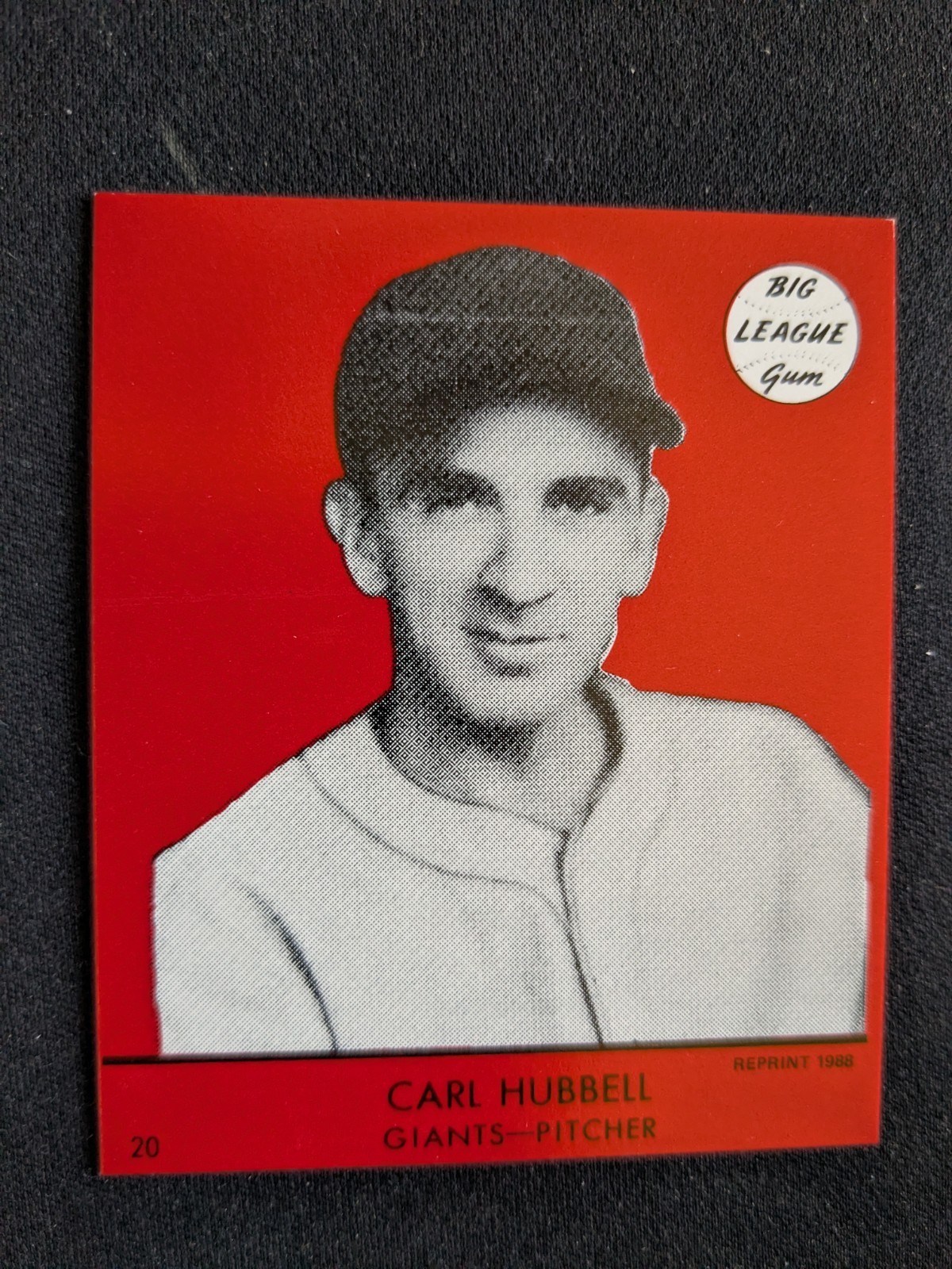 Carl Hubbell #20 Baseball Cards 1941 Goudey trading card — raw and PSA graded price guide