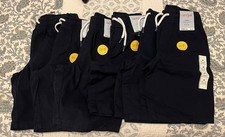 Lot Of 5 NWT Cat Jack Flexible Drawstring Short M 8 / 10 Navy Blue Boy s SR 40