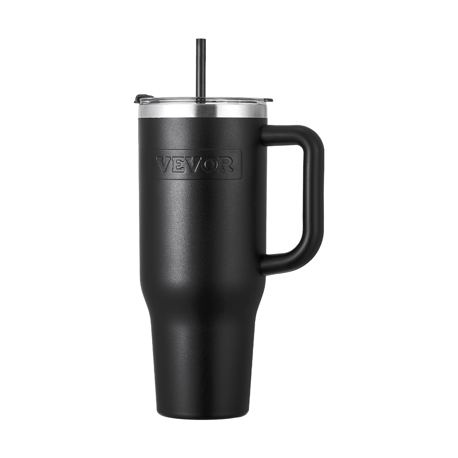Stainless Steel Coffee Cup Handheld Black