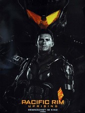 Pacific Rim2: Uprising - Scott Eastwood - Filmposter A1 84x60cm gerollt