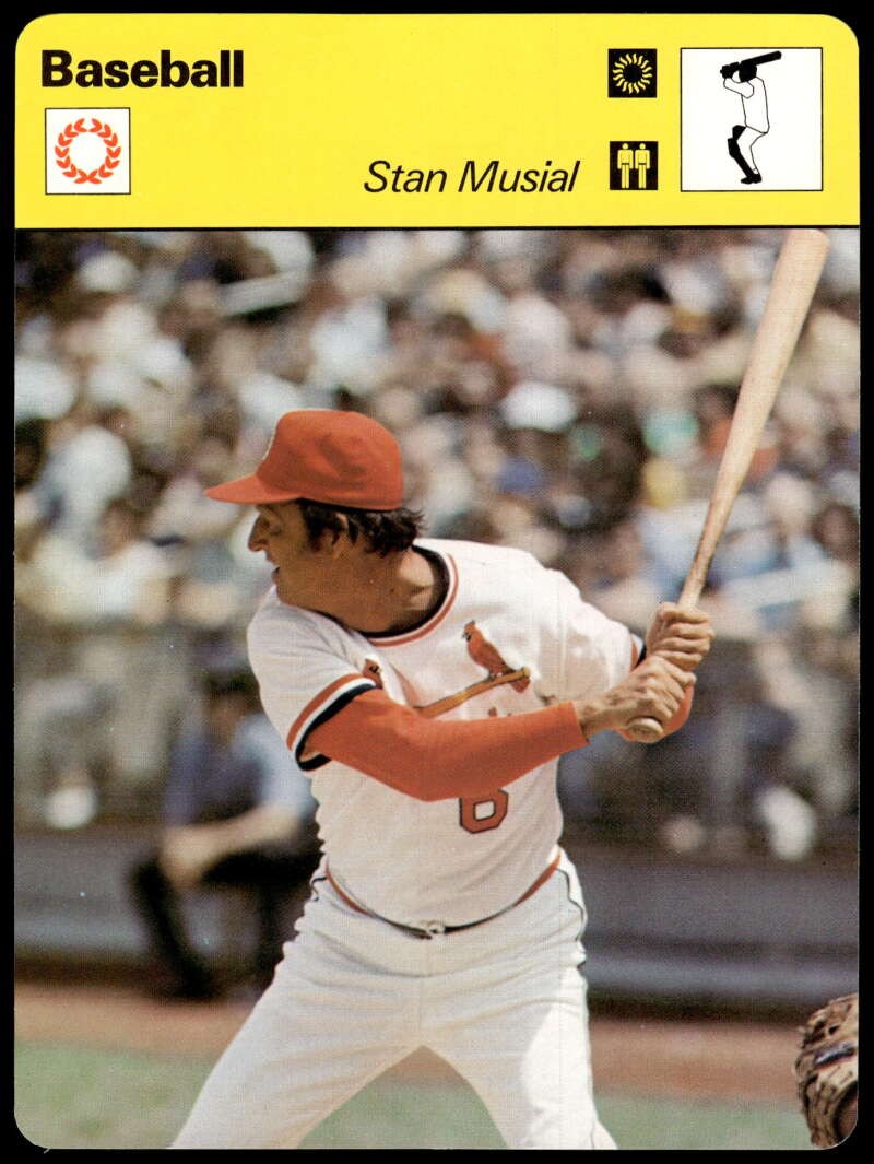 Stan Musial 1977 Sportscaster #2116