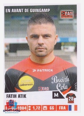Panini Fußball 2014 - Fatih Atik / En Avant de Guingamp #108