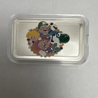 Bullion Traders 1 oz 999 Silver Bar Video Game Design Colorful Collectible
