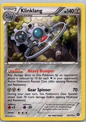 Klinklang 73/114 Holo Rare - XY Steam Siege