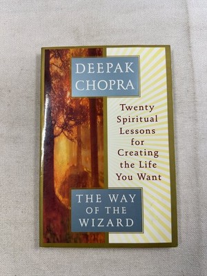 The Way of the Wizard Deepak Chopra 1995 Spiritual Self-Help Harmony Books