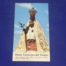 ACT OF ENTRUSTMENT TO THE MADONNA DEL TINDARI Santino - sacred image