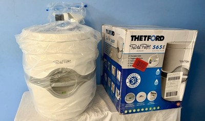 THETFORD PORTA POTTI EXCELLENCE NOW 565E PORTABLE CAMPING TOILET ELECTRIC FLUSH