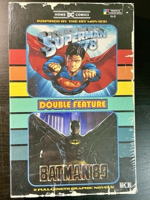 SUPERMAN '78 / BATMAN '89 HARDCOVER BOX SET Two Graphic Novels DC Comics HC