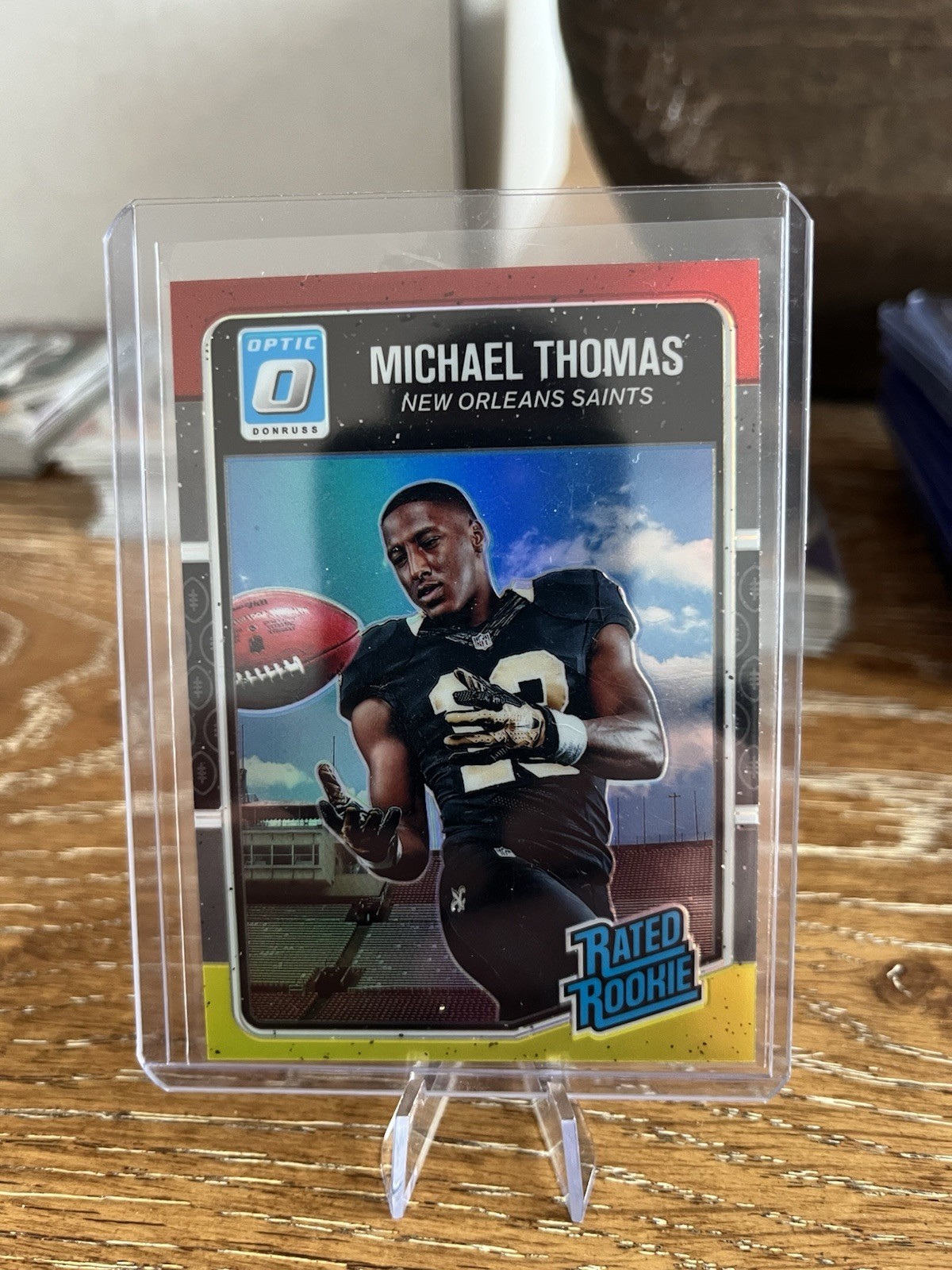 2016 Donruss Optic - Rated Rookie Michael Thomas #186 Red and Yellow (RC)