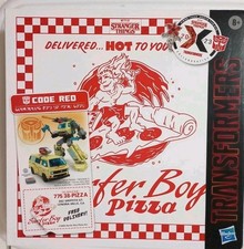 Transformers X Stranger Things Collaborative Code Red MISB