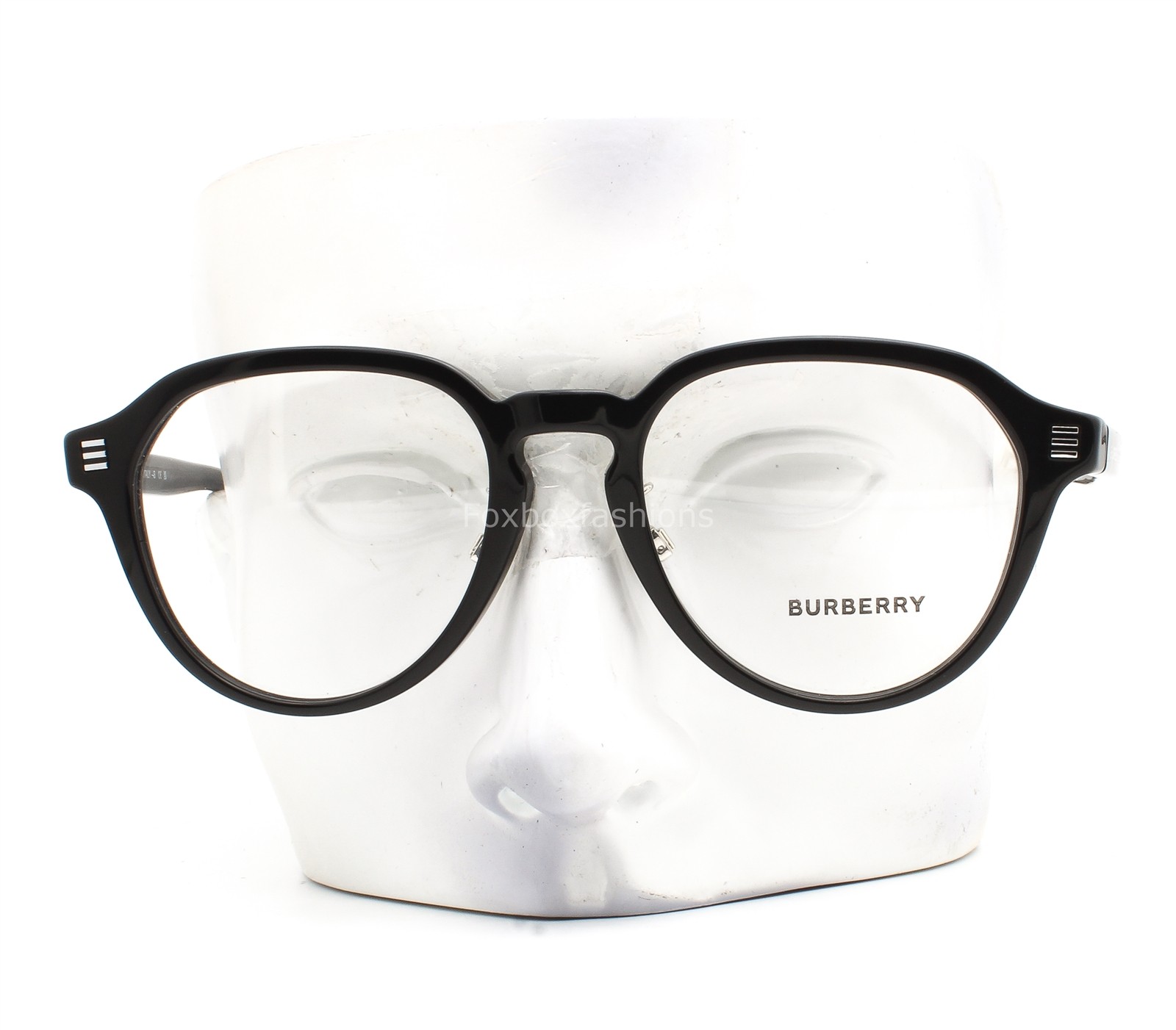 Burberry Eyeglasses Glasses Archie BE 2368F 3001 Polished Black w/case 52-19-145 thumbnail 2