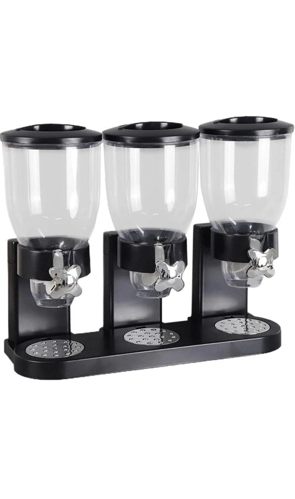 5L Plastic Cereal Dispenser with Lid Kitchen Storage Box