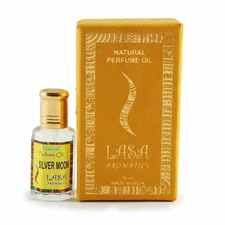 Lasa Aromatic Silver Moon Natural Perfume Oil Fragrance 100% Natural Oil