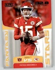 2019 Panini Score Fantasy Stars Patrick Mahomes II #1 KC