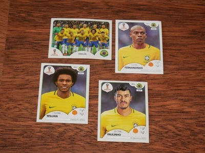 BRASILIA 4X, PANINI FIFA WORLD CUP RUSSIA 2018 - Bild 1 von 2