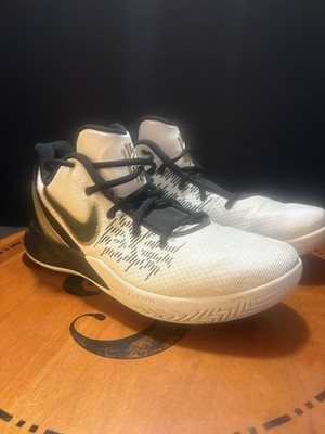 Size 10 - Nike Kyrie Flytrap 2 White Gold Black