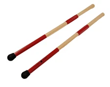 Promark D'Addario Hot Rods Birch Wood Strip Brushes for Battery