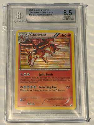 pokemon black and white charizard card Wall Art Colorless Split Bomb This attack does 40 damage to 2 of your opponents Pokmon Charizard ex - 215/197 -