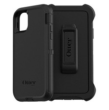 iPhone 11 Defender Series Case - Black, Rugge...
