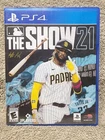 The Show 21 Baseball Video Game Sony Playstation PS4 Rated E