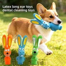 Latex Squeaky Dog Toy Bite Resistant Chew Toy for Small Medium Dogs Pet Supply