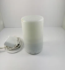 ✨ White Cylinder Aroma Diffuser Humidifier ⏰ 4 Timer Settings & LED Light!