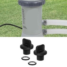2x Pool Pump Drain Plugs Accessories R0446000 Easy to Install Premium