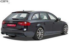 Heck Ansatz Einsatz Spoiler Tuning Diffusor für Audi A4 B8 HA075