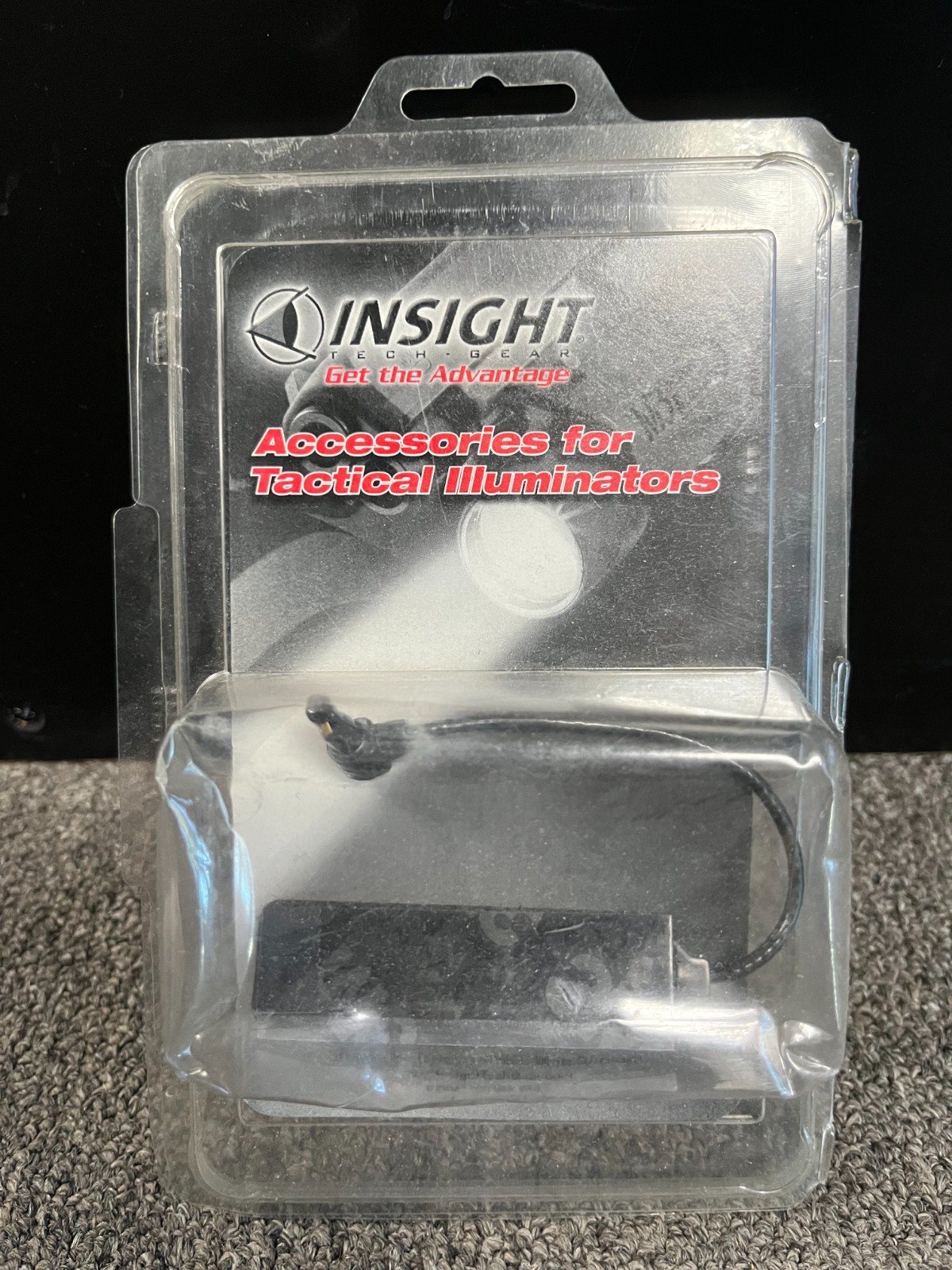 Insight Tech Gear X-Series Long Gun Remote Pressure Switch Straight 4" CFL-053-4