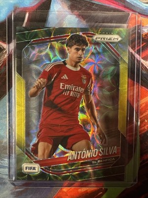 2025 Panini Prizm Fifa Soccer Antonio Silva Green Yellow Scope #225