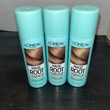 L'Or al Magic Root Cover Up Light Golden Brown Lot Of 3 Brand New