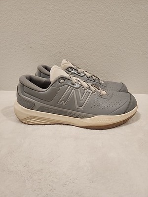 Men's 11 D New Balance 696v5 Hard Court Tennis Shoes Gray