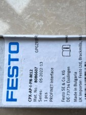1PCS NEW FESTO valve terminal PROFINET interface CPX-AP-I-PN-M12 8086607
